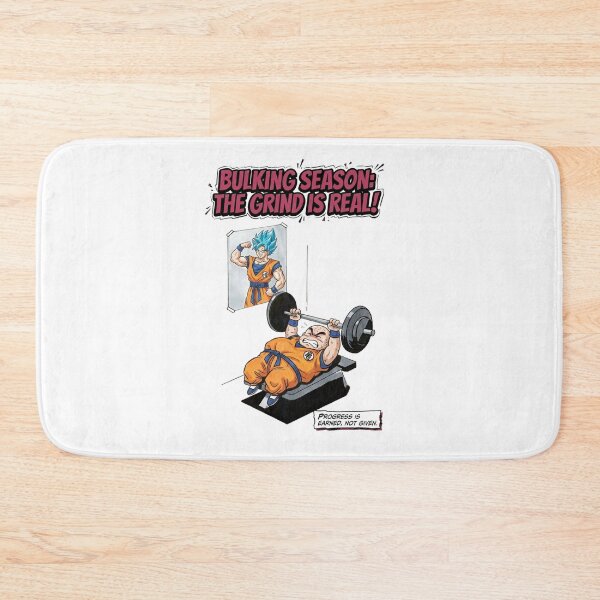 Item preview, Funny Anime Gym Bulking Season Workout Art designed and sold by FreakToons.