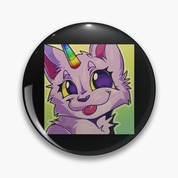 Item preview, Whimsical Unicorn Cat Character Art designed and sold by Fibi-studio.