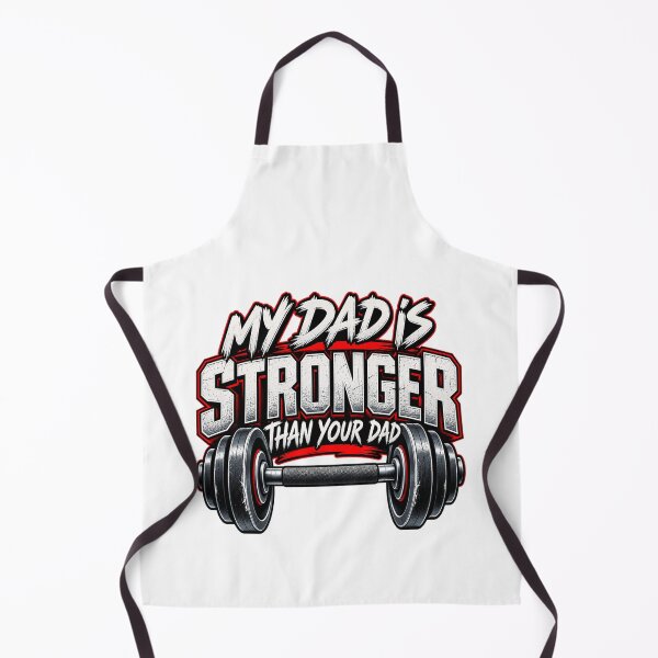 Item preview, My Dad Is Stronger Than Your Dad Funny Weightlifting Dad Gym Father Humor designed and sold by 76Valeria.