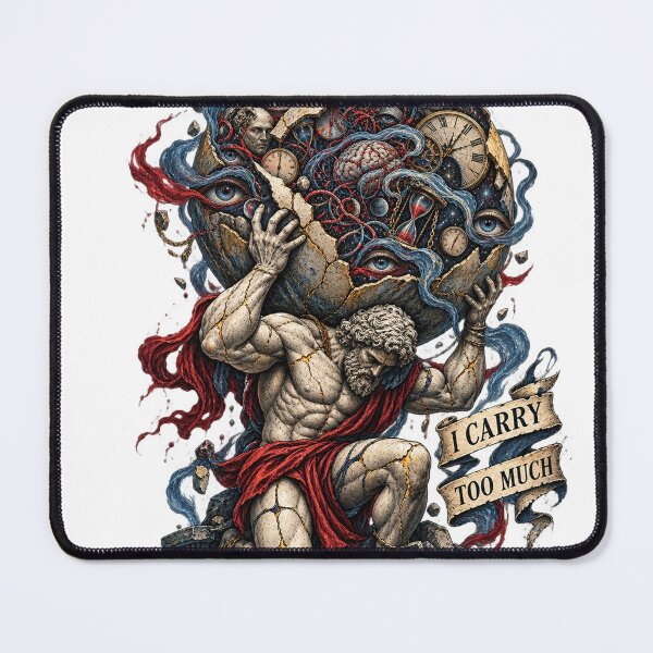 Item preview, Atlas I Carry Too Much designed and sold by ArtisElec.