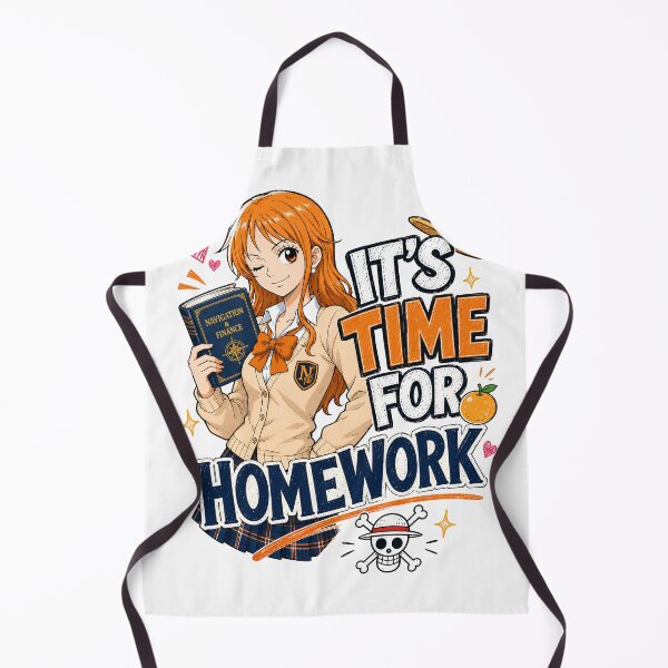 Item preview, It’s Time for Homework – Anime Study Design designed and sold by Smart-ish Studio.