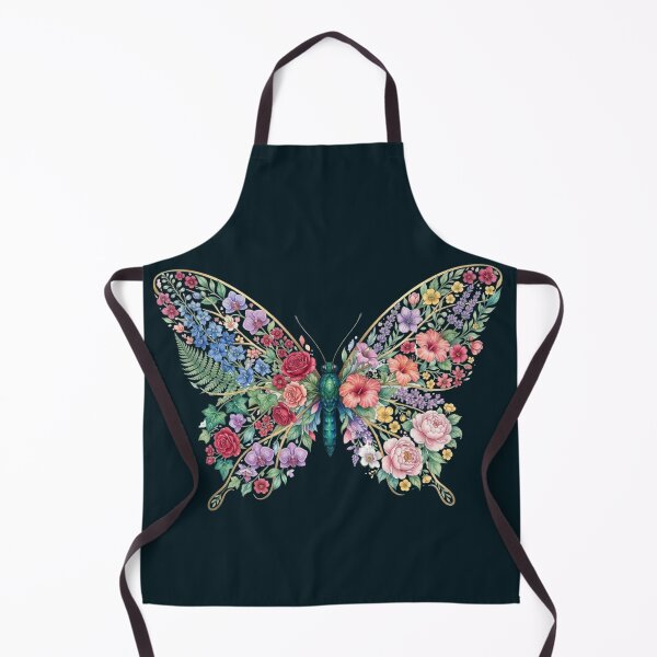 Item preview, Butterfly with Colourful Floral Wings designed and sold by ImageryLoom.