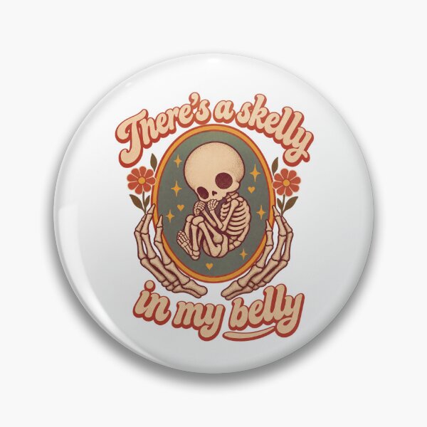 Item preview, There's A Skelly In My Belly designed and sold by LuveraxArt.
