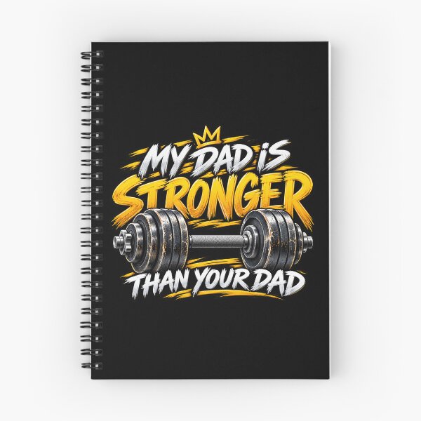 Item preview, My Dad Is Stronger Than Your Dad Funny Weightlifting Dad Gym Father Humor designed and sold by 76Valeria.
