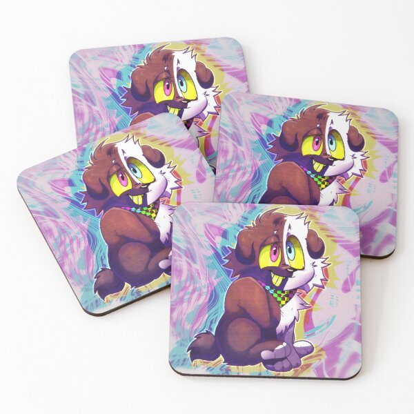 Item preview, Colorful Cartoon Dog Illustration designed and sold by Fibi-studio.