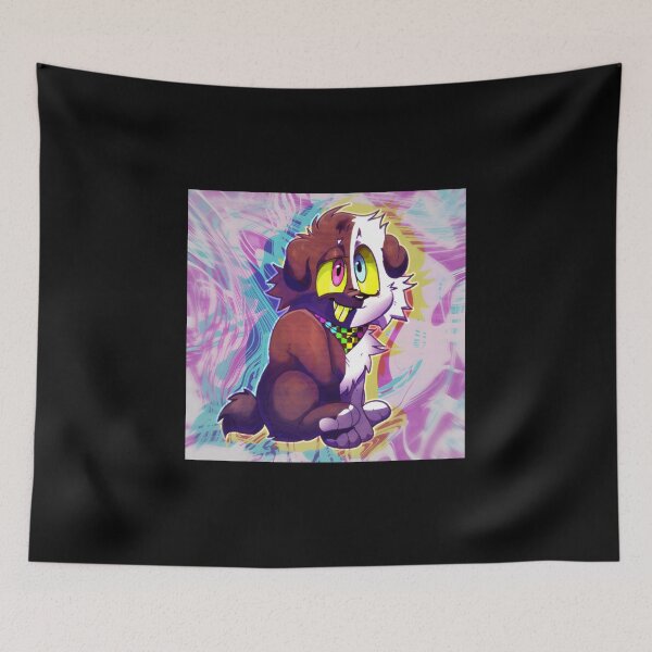 Item preview, Colorful Cartoon Dog Illustration designed and sold by Fibi-studio.