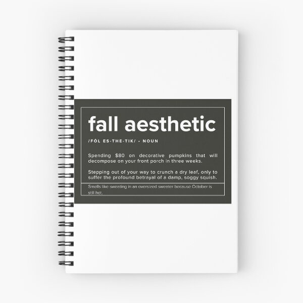 Item preview, fall aesthetic definition designed and sold by Explicitly-Random.