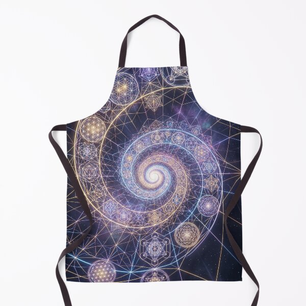 Item preview, Glowing Golden Fibonacci Spiral Cosmic Geometry | Monkeybusiness designed and sold by monkeybusiness.pt.