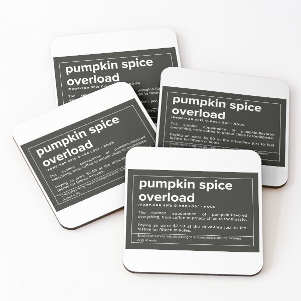 Item preview, pumpkin spice overload definition designed and sold by Explicitly-Random.