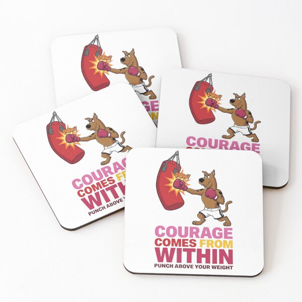 Item preview, Courage Comes From Within Boxing Great Dane designed and sold by FreakToons.