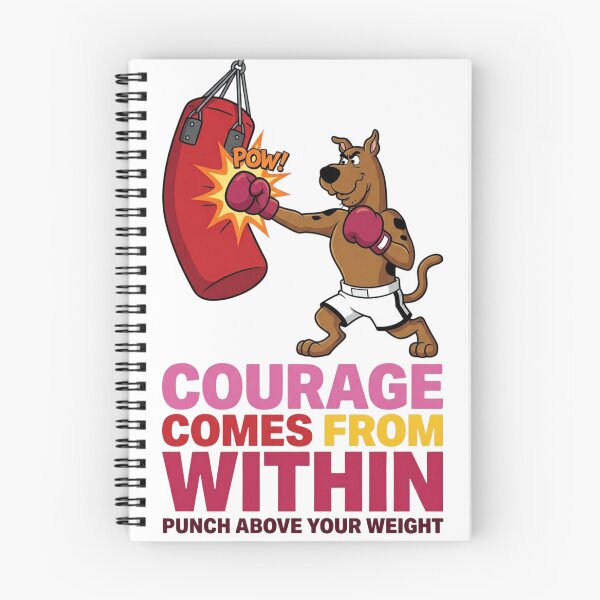 Item preview, Courage Comes From Within Boxing Great Dane designed and sold by FreakToons.