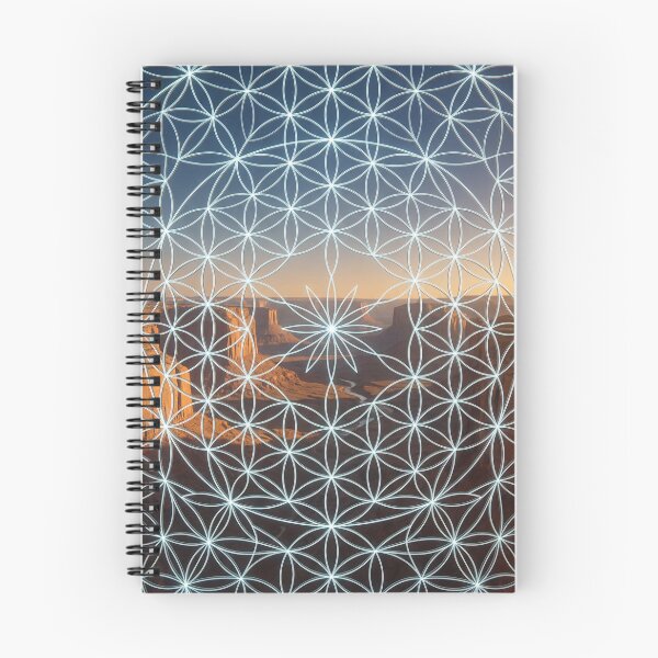 Item preview, Glowing Flower of Life Canyon Sunset | Monkeybusiness designed and sold by monkeybusiness.pt.