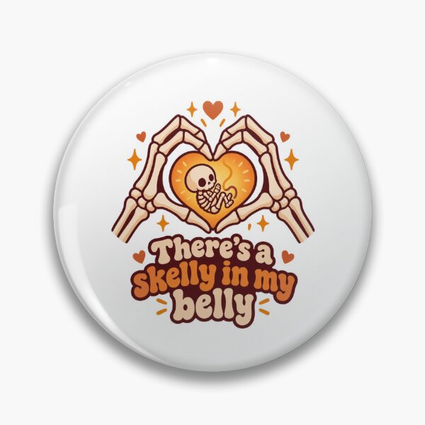 Item preview, There's A Skelly In My Belly designed and sold by LuveraxArt.