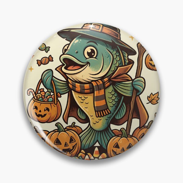 Item preview, A huge fish for your Halloween dish - Halloween for foodies designed and sold by ParadoxParadox.