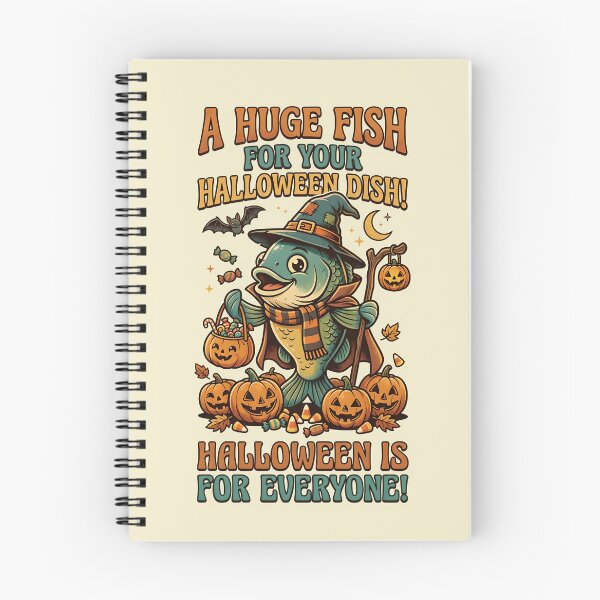 Item preview, A huge fish for your Halloween dish - Halloween for foodies designed and sold by ParadoxParadox.