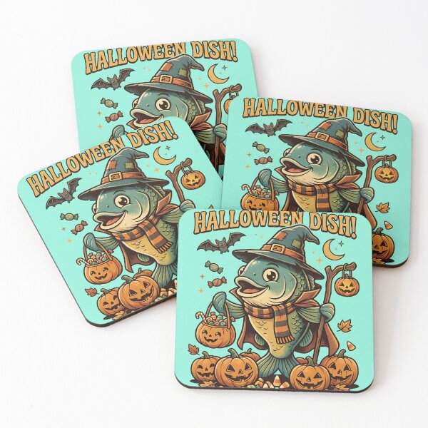 Item preview, A huge fish for your Halloween dish - Halloween for foodies designed and sold by ParadoxParadox.