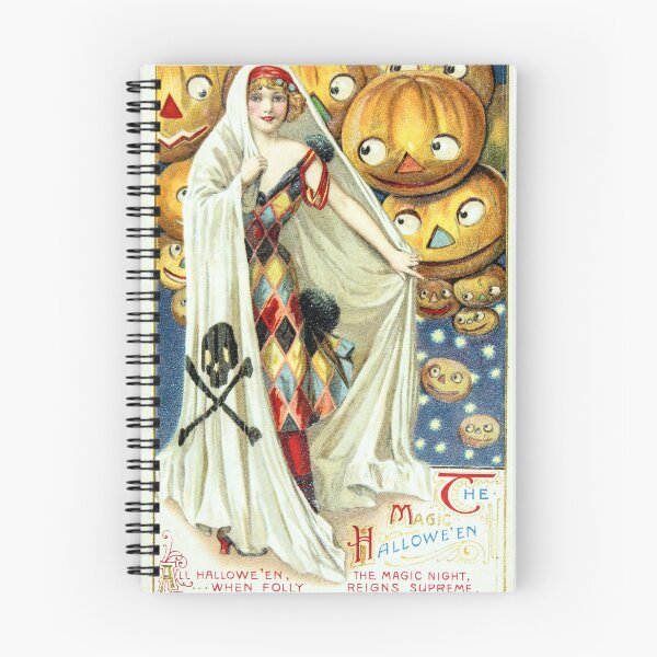 Item preview, Vintage Halloween Greetings 1912 designed and sold by forgottenbeauty.