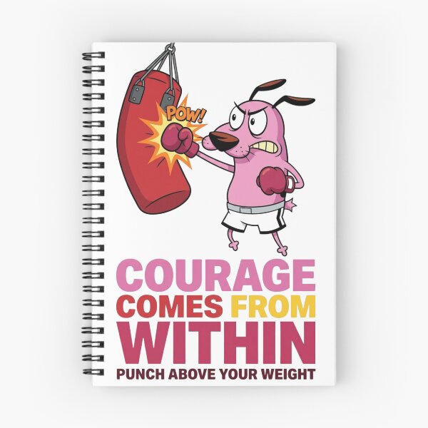 Item preview, Courage Comes From Within Boxing Dog designed and sold by FreakToons.