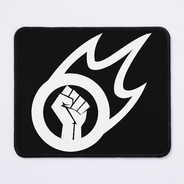 Item preview, FFXIV BLM Logo in White designed and sold by TheKeysmash.