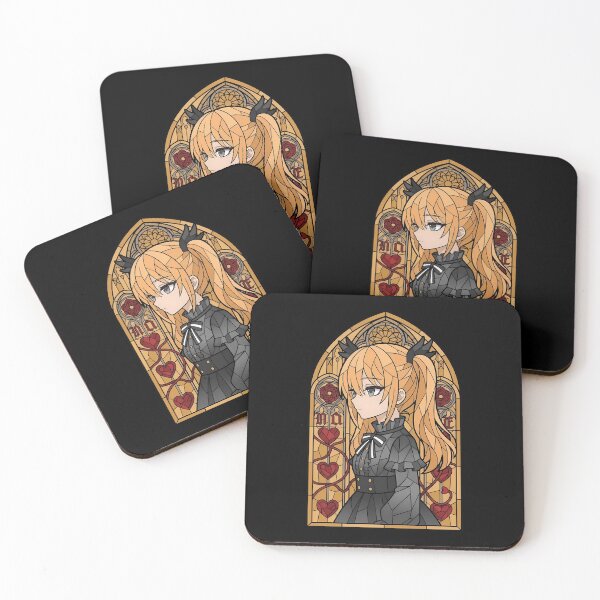 Item preview, Erna Spy Classroom Gothic Stained Glass Heart Cathedral designed and sold by mildaclairmo.