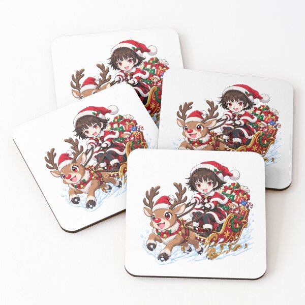 Item preview, Makoto Niijima Persona 5 Christmas Sleigh Reindeer Delivery designed and sold by mildaclairmo.