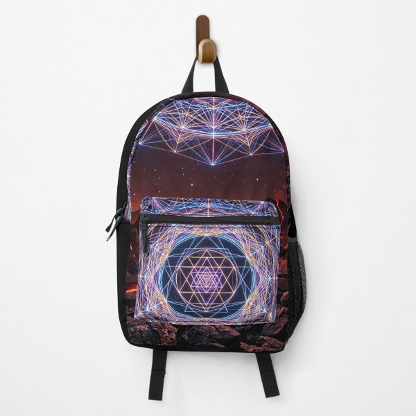 Item preview, Glowing Sri Yantra Volcanic Lava Landscape | Monkeybusiness designed and sold by monkeybusiness.pt.