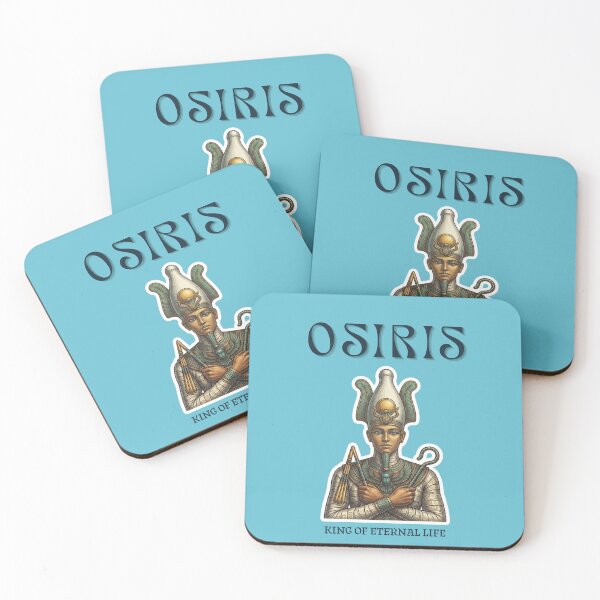Item preview, Osiris Egyptian God- Vintage Mythology Engraving Sticker designed and sold by KaBaRen.
