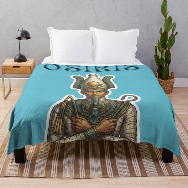 Item preview, Osiris Egyptian God- Vintage Mythology Engraving Sticker designed and sold by KaBaRen.