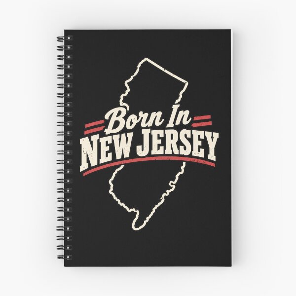 Item preview, Born In New Jersey - State Outline designed and sold by TY-Cat-Tees.
