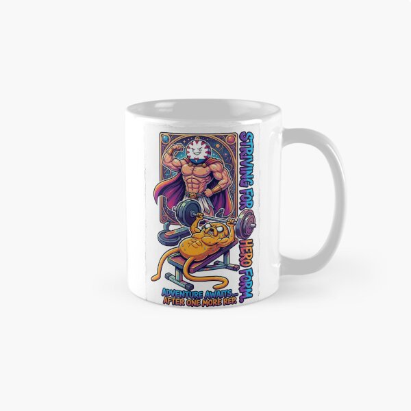Item preview, Striving For Hero Form Gym Workout Illustration designed and sold by FreakToons.