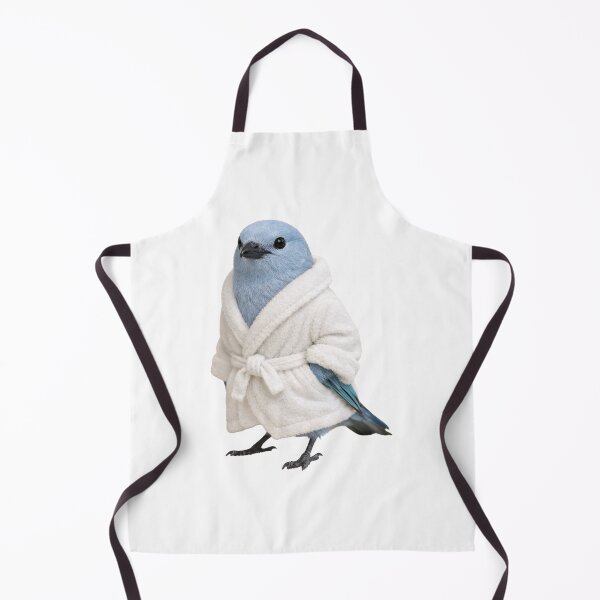 Item preview, Blue-Grey Tanager Bathrobe designed and sold by Sillytoe.