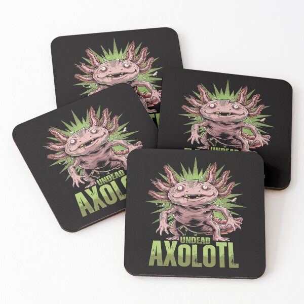 Item preview, Axolotl Undead Creature Zombie Creepy Dystopian Horror  designed and sold by OurFunnyDesigns.