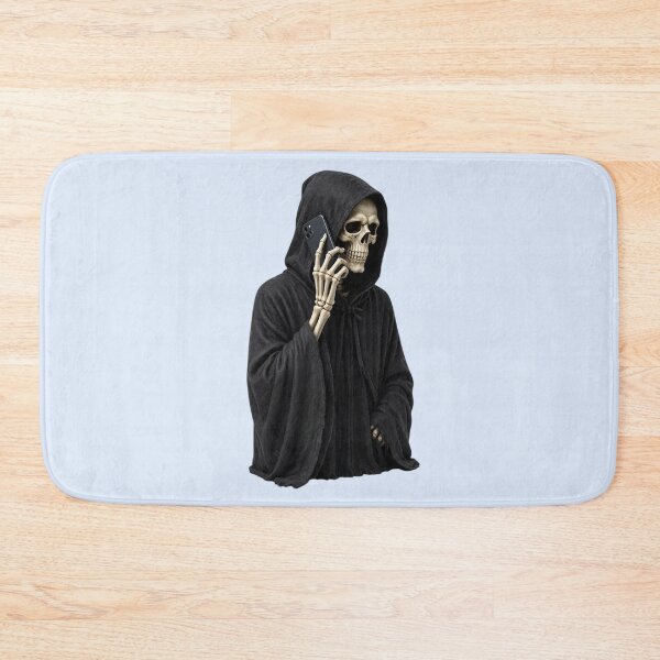 Item preview, Grim Reaper Talking on the Phone designed and sold by SweetLilith.