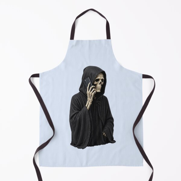 Item preview, Grim Reaper Talking on the Phone designed and sold by SweetLilith.
