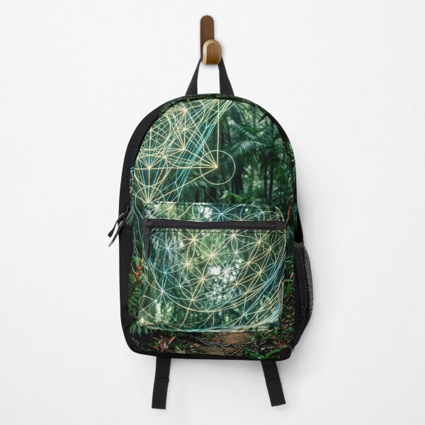Item preview, Glowing Sacred Geometry Tropical Jungle Path | Monkeybusiness designed and sold by monkeybusiness.pt.