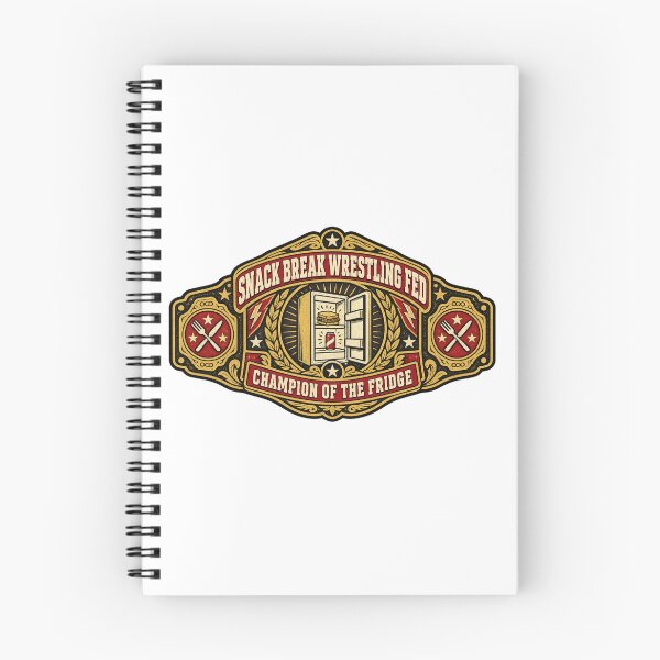 Item preview, Snack Break Wrestling Fed Parody Logo Tee designed and sold by Inkworksbyshery.