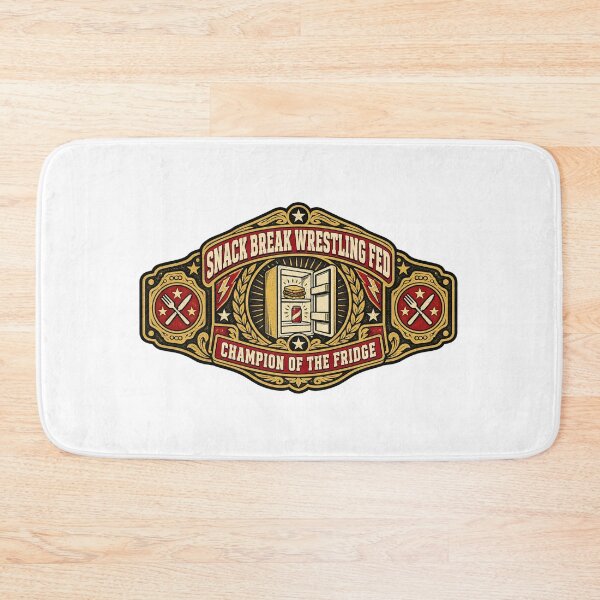 Item preview, Snack Break Wrestling Fed Parody Logo Tee designed and sold by Inkworksbyshery.