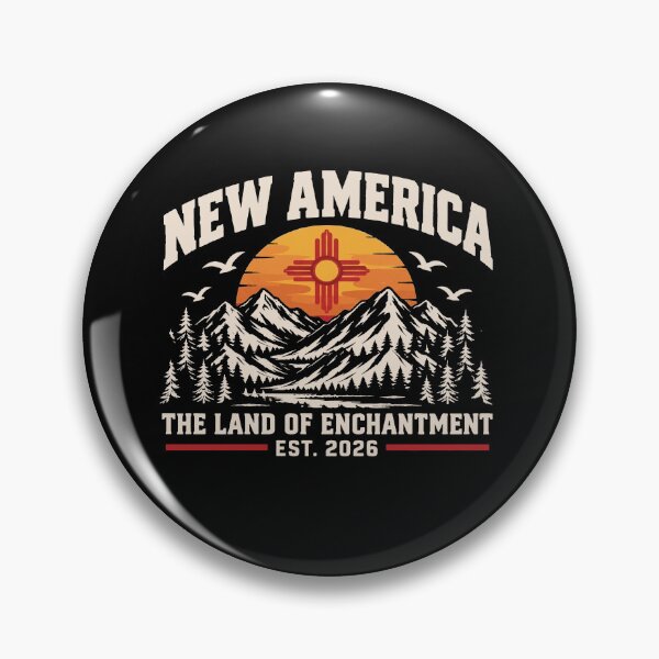Item preview, New America The Land Of Enchantment, New Mexico to New America designed and sold by gidel-sales.