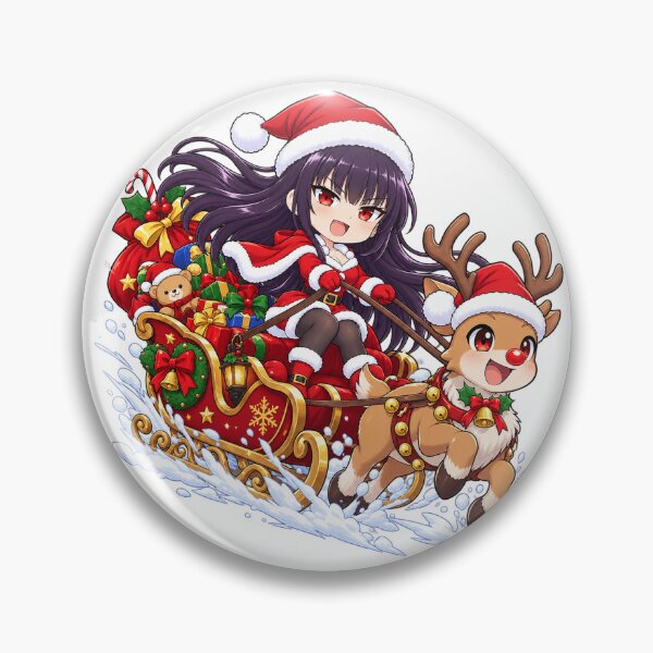 Item preview, Sana Sunomiya Dont Toy With Me Miss Nagatoro Christmas Sleigh Reindeer designed and sold by mildaclairmo.
