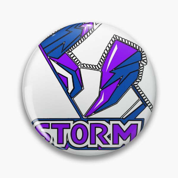 Item preview, Melbourne Storm Logo Drawing designed and sold by Luke Foran Sports Art.