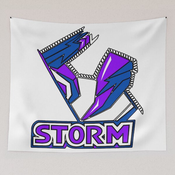 Item preview, Melbourne Storm Logo Drawing designed and sold by Luke Foran Sports Art.