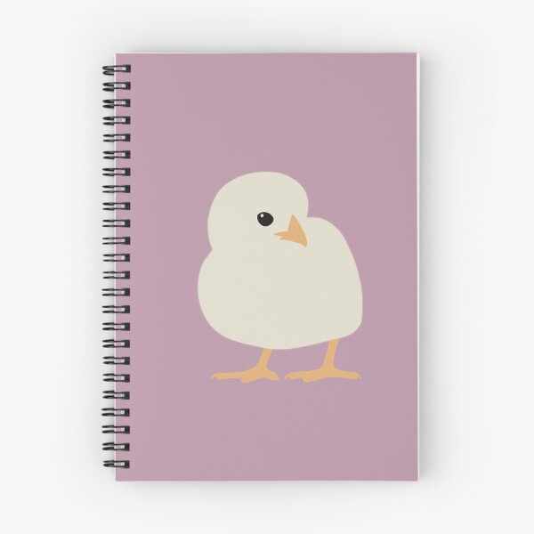 Item preview, Cute Minimalist Chick on Dusty Mauve Background designed and sold by Nasdigitalart.