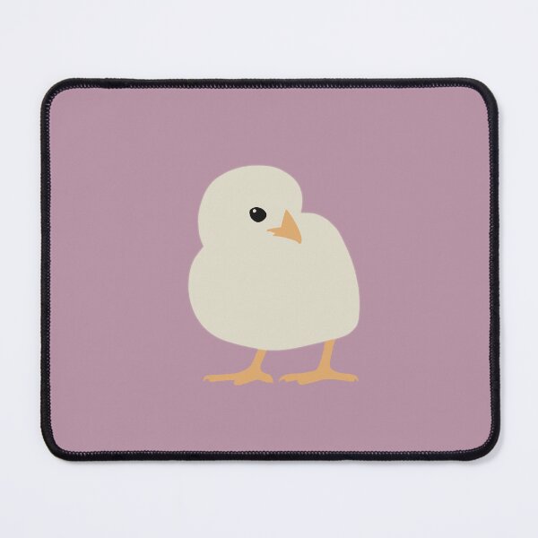 Item preview, Cute Minimalist Chick on Dusty Mauve Background designed and sold by Nasdigitalart.