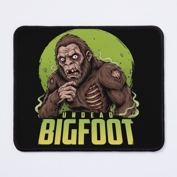 Item preview, Bigfoot Sasquatch Undead Creature Zombie Creepy Dystopian Horror  designed and sold by OurFunnyDesigns.