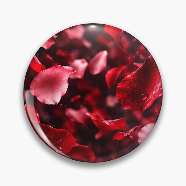 Item preview, Scattered Red Rose Petals Pattern designed and sold by KuzeyWestStudio.