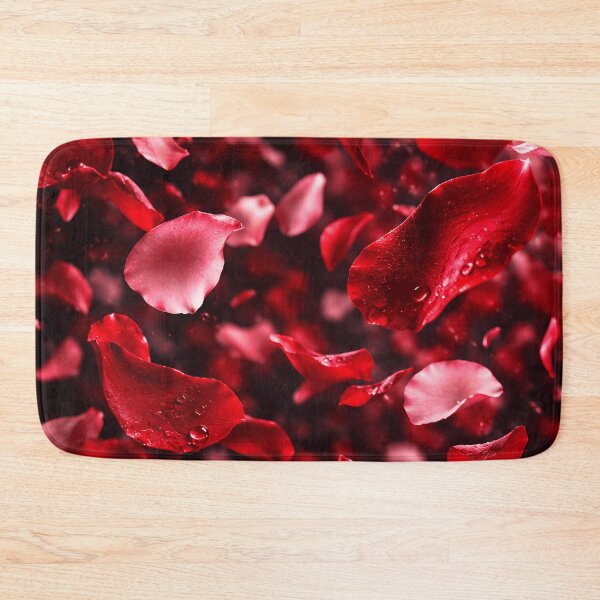 Item preview, Scattered Red Rose Petals Pattern designed and sold by KuzeyWestStudio.