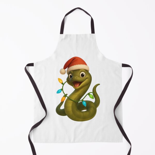 Item preview, Olive Sea Snake Christmas designed and sold by Sillytoe.