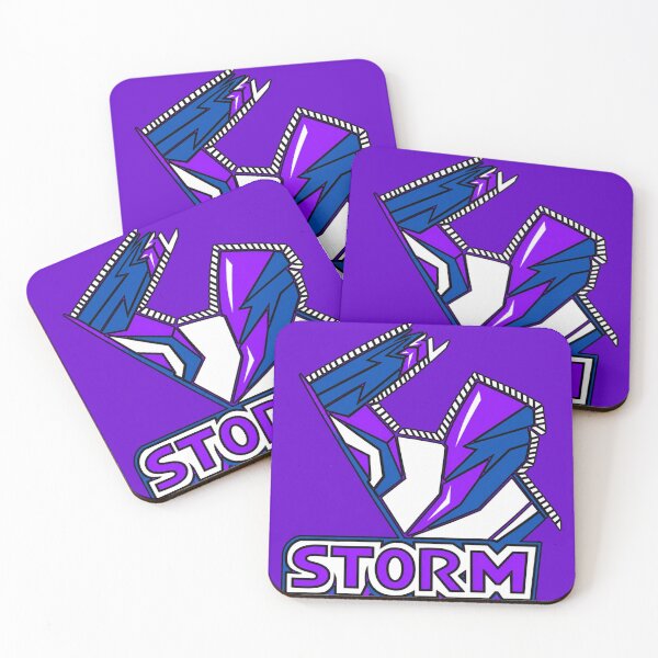 Item preview, Melbourne Storm Logo Drawing designed and sold by Luke Foran Sports Art.