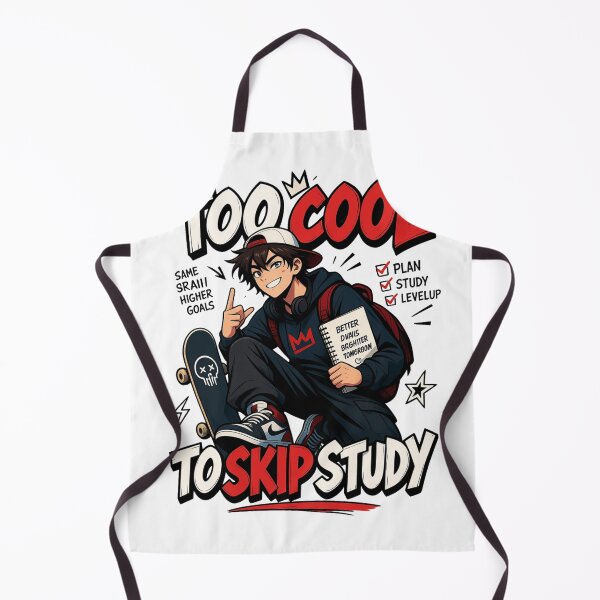 Item preview, Too Cool to Skip Study – Cool Student Design designed and sold by Smart-ish Studio.