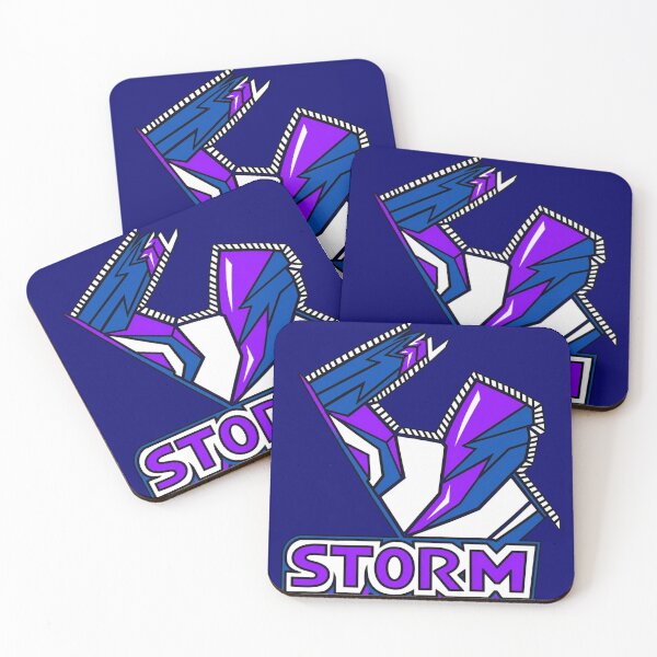 Item preview, Melbourne Storm Logo Drawing designed and sold by Luke Foran Sports Art.